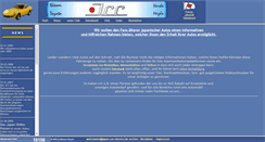 Desktop Screenshot of homepage.japan-car-classics.de